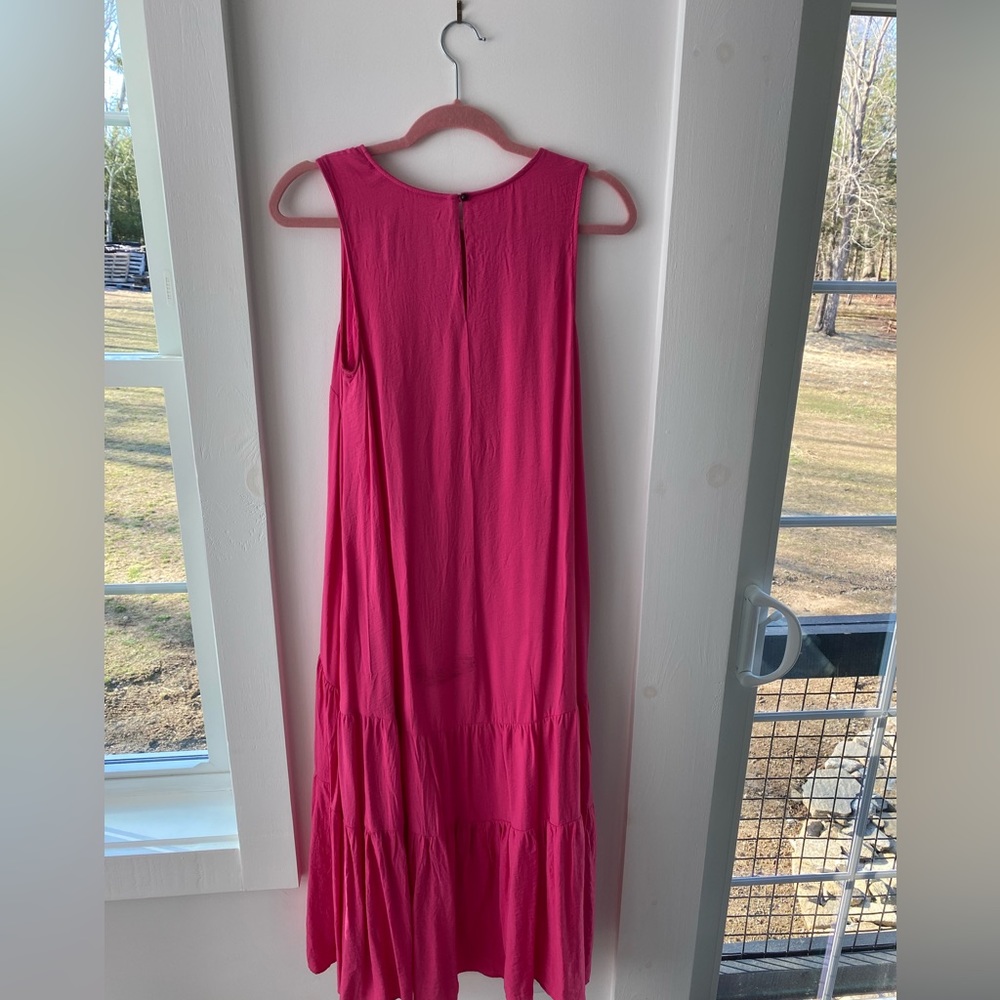 Anthropologie Maeve M dress in pink